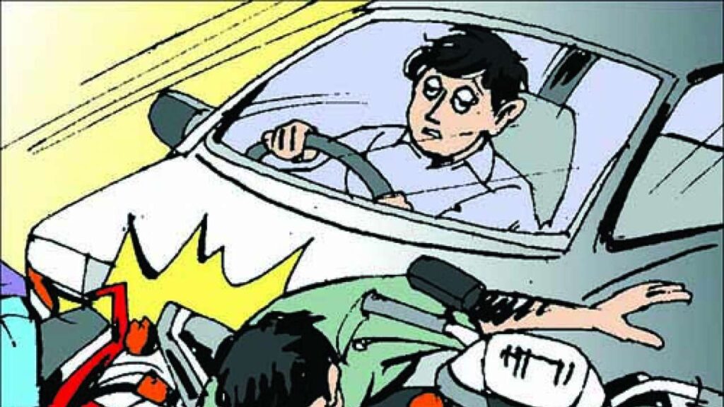 હવે પકડાશે : કલોલ હાઇવે પર અકસ્માત કરનાર કારચાલક વિરુદ્ધ પોલીસે નોંધ્યો ગુનો