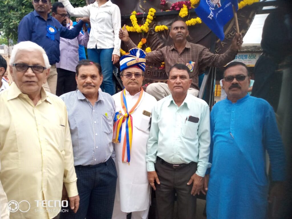 કલોલમાં સમાનતાના સિક્કાનું આગમન થયું, જુઓ ફોટા 