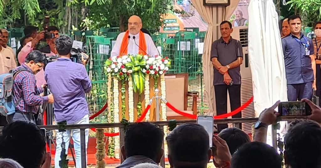 અમિત શાહે કલોલના નારદીપુરમાં વૃક્ષારોપણ કરીને શું કહ્યું, વાંચો
