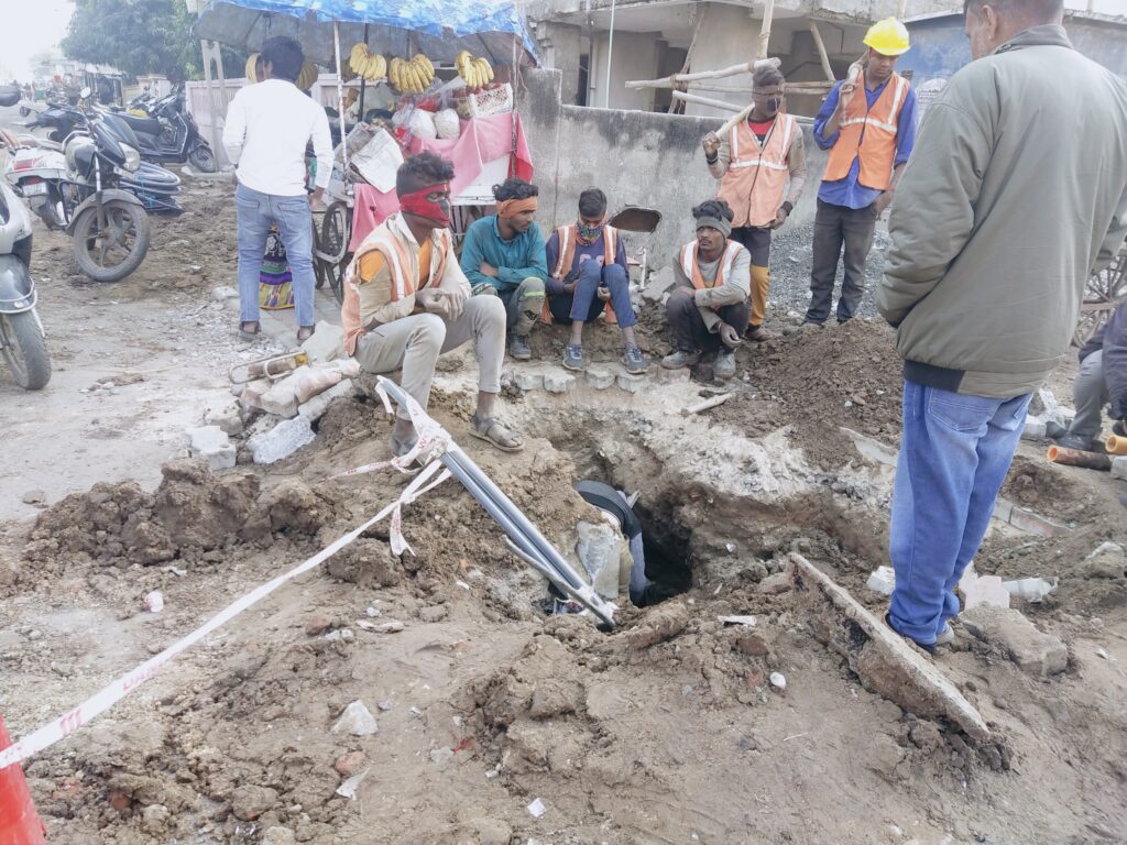કલોલમાં પાઇપ લાઈન તૂટતા ગેસ પુરવઠો ખોરવાયો