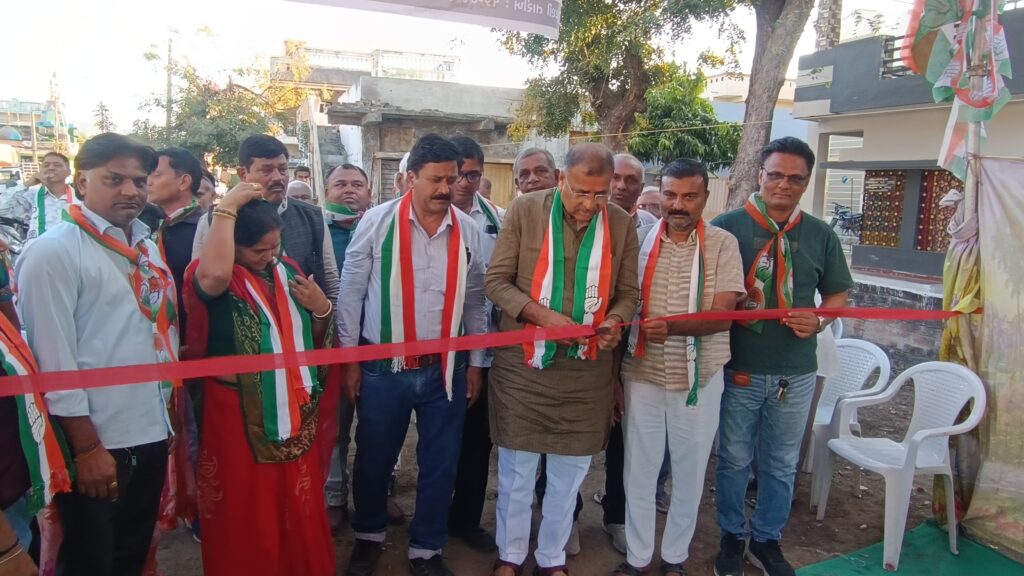 કલોલ : પેટા ચૂંટણીમાં ભાજપ – કોંગ્રેસે પ્રચાર પ્રસારના શ્રીગણેશ કર્યા 