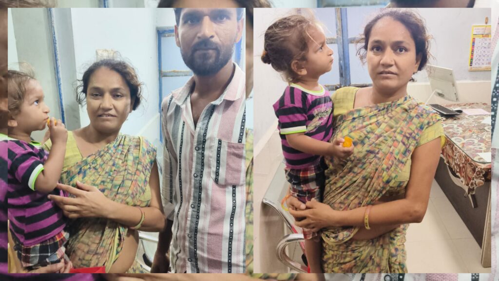 કલોલમાં ગાંધી પોલીસ ચોકીની ટીમે બે વર્ષના બાળકને માતા-પિતા સાથે મિલન કરાવ્યું
