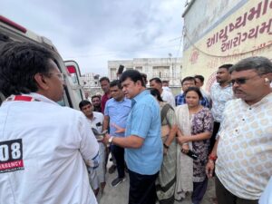 Meida Impact : કલોલ પૂર્વમાં 108 એમ્બ્યુલન્સ મુકાઈ